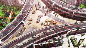 guilty crown triangle overpass view