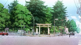 march comes in like a lion hatonomori hachiman shrine torii