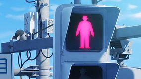 mejirodai 2 chome crossing