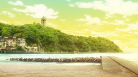 mf ghost enoshima bridge north