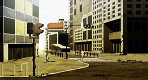 monogatari series second season hachioji station north exit station exit