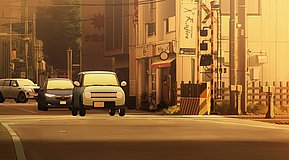 my dress up darling atago shrine crossing railroad crossing