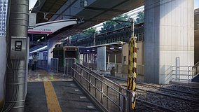 oji ekimae station tram stop