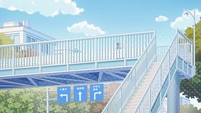 onimai i m now your sister nakamurabashi pedestrian bridge