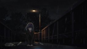 oshi no ko nakameguro elementary school overpass