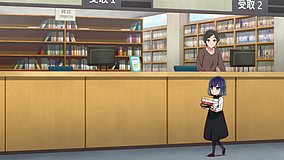 oshi no ko season 2 national diet library pickup counter