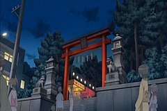 place to place inage sengen shrine torii