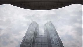 red data girl tokyo metropolitan government building 1st annex