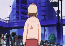 serial experiments lain ogikubo station north exit oume kaidou pedestrian bridge