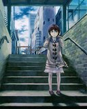serial experiments lain tamagawa pedestrian underpass entrance
