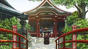 shirobako inokashira benzaiten shrine