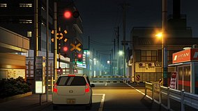 shirobako kami igusa station level crossing