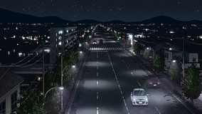 shirobako kodaira onumacho pedestrian bridge