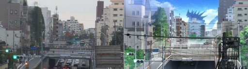 ssss gridman kamiogi pedestrian bridge
