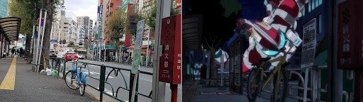 ssss gridman ogikubo station north exit shopping street