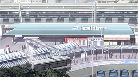 steins gate 0 wakoshi station south exit station exit