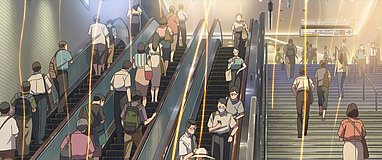 suzume shinjuku station