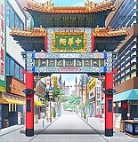 the idol master chinatown east gate