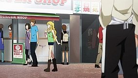 the idol master shibuya center gai burger king