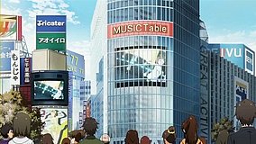 the idol master shibuya station hachiko exit station exit