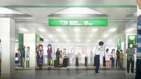 the idol master shinjuku station west ticket gate station gate