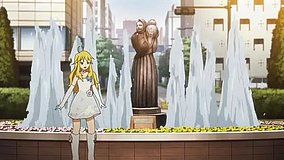 the idol master yamashita park fountain