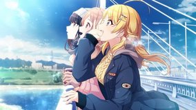 the idolm ster shiny colors fuchu yotsuya bridge