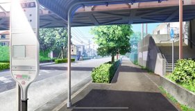 the idolm ster shiny colors nagayama 5 chome bus stop