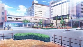 the idolm ster shiny colors seiseki sakuragaoka station intersection
