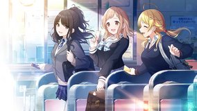 the idolm ster shiny colors seiseki sakuragaoka station west exit ticket gate
