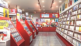 the idolm ster shiny colors tsutaya bookstore tama nagayama bookstore