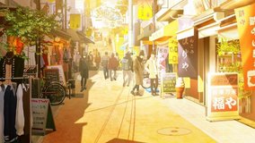 the idolm ster shiny colors yanaka ginza shopping street