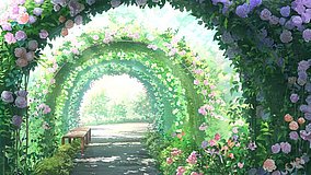 the idolm ster shiny colors yokohama british garden