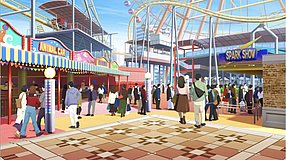 the idolm ster shiny colors yokohama cosmoworld