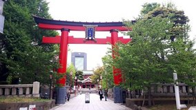 the idolm ster side m fukagawa fudoson torii