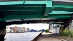 the idolm ster side m sumida river bridge