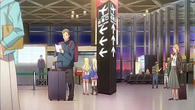 the pet girl of sakurasou narita airport terminal 1 north wing