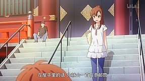 the pet girl of sakurasou senso ji temple west stairs