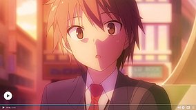 the pet girl of sakurasou station bench
