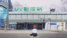 undead unluck shinjuku station south exit station exit