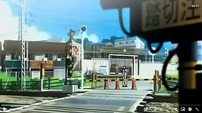 welcome to the n h k railroad crossing